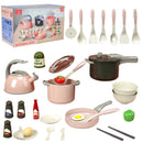 Simulation Toys for Girls Kitchen Accessories Cooking Pretend Play Toys Large Induction Cooker with Sound and Light Children Toy