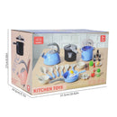Simulation Toys for Girls Kitchen Accessories Cooking Pretend Play Toys Large Induction Cooker with Sound and Light Children Toy