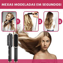 Escova Alisadora de Cabelos Bivolt 5 em 1 MultiGlam Chapinhas Direct Ofertas 